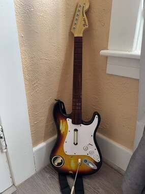 Fender Stratocaster Rock Band Wireless Guitar Controller for PlayStation 3